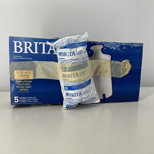 Lot of 6 Genuine Brita Std Pitcher Replacement Water Filters Model OB03 Sealed
